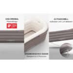 Tubble® Royale Aufblasbare Badewanne - Verwendung als Heiß- und Eisbad - Schneller Aufbau in 1min - Faltbare Badewanne für Erwachsene bis zu 188cm
