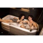 Tubble® Royale Aufblasbare Badewanne - Verwendung als Heiß- und Eisbad - Schneller Aufbau in 1min - Faltbare Badewanne für Erwachsene bis zu 188cm