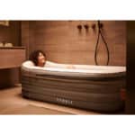 Tubble® Royale Aufblasbare Badewanne - Verwendung als Heiß- und Eisbad - Schneller Aufbau in 1min - Faltbare Badewanne für Erwachsene bis zu 188cm