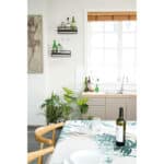Mkono Wandmontierte Weinregale 2er Set