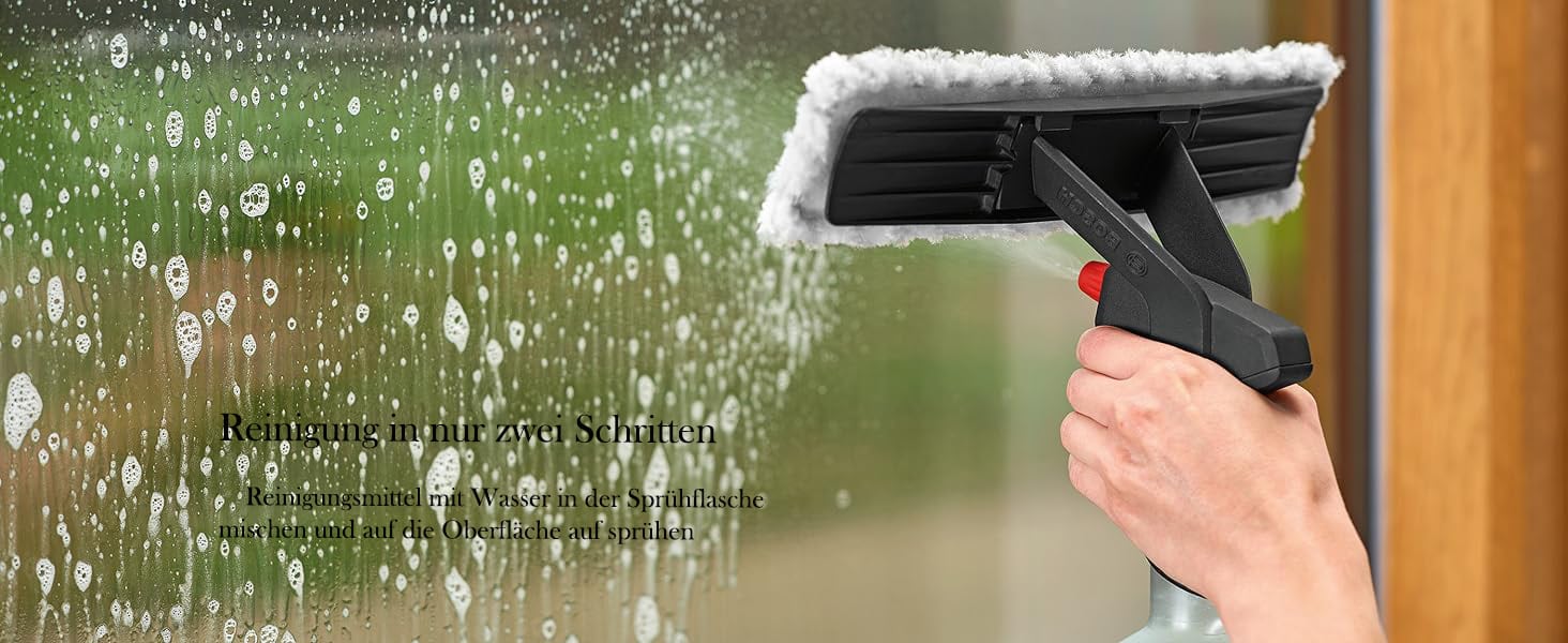 Bosch Home and Garden Akku Fenstersauger GlassVAC