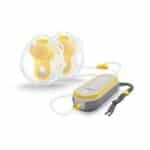 Medela Freestyle Hands-Free Milchpumpe und BPA-freie Muttermilchflaschen