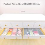SIMPLE JOY® HEMNES Faltbox für IKEA Kommode – Original, passgenau, stabil