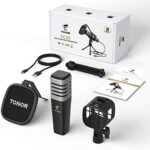 TONOR USB Mikrofon Nierencharakteristik Kondensator Computer PC Mikrofon mit Ständer