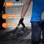 GoGonova LED Baustrahler mit Stativ – Kabellose Arbeitsleuchte
