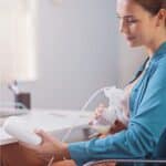Philips Avent Elektrische Milchpumpe mit Milchbeuteln und Reisetasche