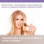 Vitamins Keratin Silber Haarmaske - Toner & Deep Conditioner für strahlendes blondes Haar