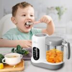 Bear Babynahrungszubereiter - Dampfgarer & Mixer mit Selbstreinigung
