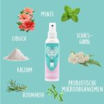 TIERLIEBHABER – 100% natürliches Dentalspray für Hunde & Katzen – entfernt Zahnbelag & sorgt für frischen Atem – Zahnpflege ohne Bürste (150 ml)
