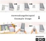 SIMPLE JOY® HEMNES Faltbox für IKEA Kommode – Original, passgenau, stabil