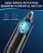 3-in-1 USB Nasenhaartrimmer - Schmerzfrei & Professionell