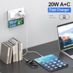 USB-C Ladegerät 20W, 2-Port Adapter für iPhone, iPad, Samsung, Schnellladegerät