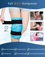 Comfytemp Grosses Kühlpad – Vielseitige Kalt-Warm Kompresse für Rücken, Knie & Schultern