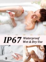 Cayzor Intimrasierer für Frauen – 2-in-1 Nass/Trocken, Wasserdicht, Kabellos, Schmerzlos