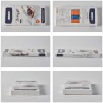 INNELO Schlafmaske 2024 - Bequem, Atmungsaktiv, 3D, Lichtblockierend, mit Memory Foam und Nasenpads für Reisen