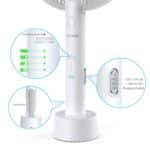 PALONE Elektrische Fliegenklatsche 2024, 3000V Elektro-Mückenklatsche & UV-Mückenlampe, 2-in-1 USB Insektenvernichter