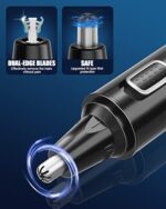 3-in-1 USB Nasenhaartrimmer - Schmerzfrei & Professionell