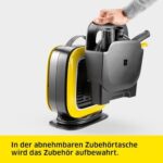 Kärcher K Mini Hochdruckreiniger – Kompakt, 110 bar, 360 l/h, 3,93 kg, inkl. Pistole & Dreckfräser