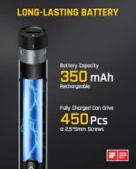 Fanttik E1 MAX Mini Elektro Schraubendreher Set - 50-in-1 Präzisionskit