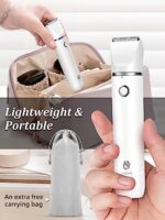 Cayzor Intimrasierer für Frauen – 2-in-1 Nass/Trocken, Wasserdicht, Kabellos, Schmerzlos