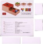 Montessori Holzspielzeug ab 1 Jahr - 4-in-1 und 6-in-1 Baby Motorikspielzeug für Jungen und Mädchen