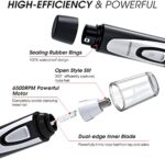 Nasenhaartrimmer & Augenbrauenrasierer - Professionell, schmerzfrei, IPX7 wasserdicht, batteriebetrieben