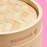 REISHUNGER traditioneller Bambusdämpfer & Dampfgarer für 2 Personen