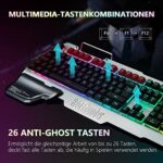 RedThunder K900 Gaming Tastatur 2024 - Halbmechanisch
