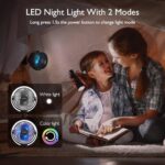 Momcozy Tragbarer Clip-Ventilator, 8000 mAh, 27h Laufzeit, 360° drehbar, LED, USB