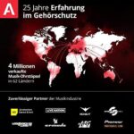 Alpine PartyPlug Gehörschutz für Party, Musik, Festivals, Disco und Konzerte - Hohe Klangqualität, wiederverwendbar