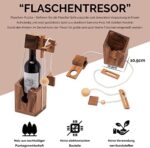 Logoplay 2066 Flaschen-Tresor - Denkspiel aus edlem Holz