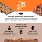 LOGOPLAY Pig Hole - Lustiges Würfelspiel mit Keramik-Schweinchen