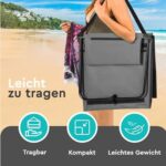 Intimo Living Strandliegen mit stufenlos Verstellbarer Rückenlehne