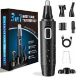 3-in-1 USB Nasenhaartrimmer - Schmerzfrei & Professionell