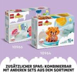 LEGO DUPLO Badewannenspaß – Schwimmender Tierzug für Babys und Kleinkinder (1,5-3 Jahre)