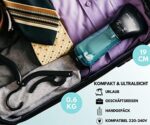 WiredLux Reise-Dampfglätter - Kompakt, 25s Aufheizzeit, 100% auslaufsicher, inkl. Reisezubehör
