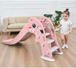 Baby Vivo Delfin Kinderrutsche - Abgerundete Kanten, Für Indoor & Outdoor – Bild 2