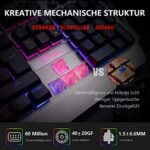 RedThunder K900 Gaming Tastatur 2024 - Halbmechanisch
