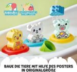 LEGO DUPLO Badewannenspaß – Schwimmender Tierzug für Babys und Kleinkinder (1,5-3 Jahre)
