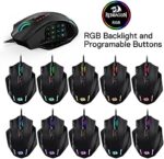 Redragon M908 Impact RGB LED MMO Maus mit Seitentasten