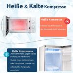 Comfytemp Grosses Kühlpad – Vielseitige Kalt-Warm Kompresse für Rücken, Knie & Schultern