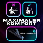 KLIM Mistral Laptop Kühler – Turbo-Ventilator (4500 U/min) für 15-17 Zoll