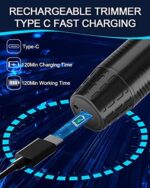 3-in-1 USB Nasenhaartrimmer - Schmerzfrei & Professionell