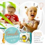 zoula kidz® Busy Board deutsch – Montessori Spielzeug & Reise-Activity ab 3 Jahren