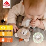 Fehn Knistertiere fehnNATUR – Activity-Rascheltier Babyspielzeug für Babys & Kleinkinder