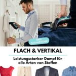 WiredLux Reise-Dampfglätter - Kompakt, 25s Aufheizzeit, 100% auslaufsicher, inkl. Reisezubehör