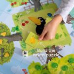 HABA Obstgarten - Spannendes Würfelspiel mit 40 Holzfrüchten, ab 3 Jahren