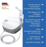 Beurer IH 18 Kompressor-Inhalator für Atemwege, für Erwachsene und Kinder, 8-teilig