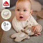 Fehn Knistertiere fehnNATUR – Activity-Rascheltier Babyspielzeug für Babys & Kleinkinder