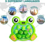 Rolimate Interaktives Hammerspiel - Whack A Frog, Montessori Spielzeug für Feinmotorik und Entwicklung